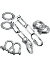 Комплект крепежа для мусоросброса