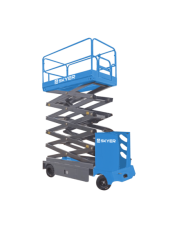 Подъемник самоходный электрический ножничный с кабиной SKYER NPF0905