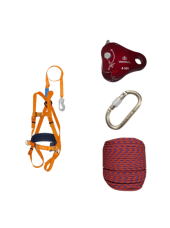 Страховочный комплект для фасадных работ в люльке Spider