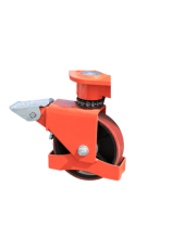 Поворотная опора с тормозом для поворотных колес для штабелеров SPN (в сборе с колесом)