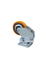 Опорное колесо в сборе с поворотной опорой для тележек SK20